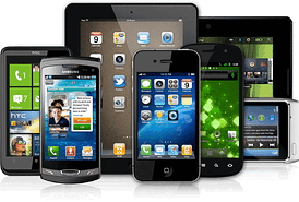 smartphones and tablets