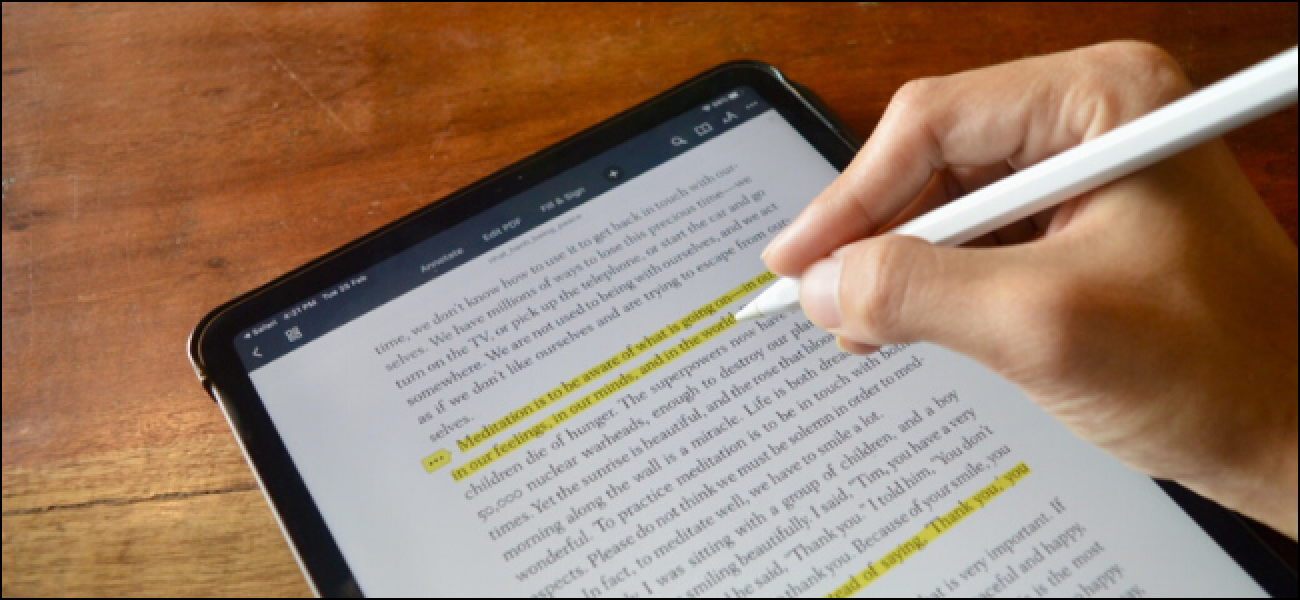 Highlighting-and-annotating-PDF-on-iPad-Pro-using-Apple-Pencil
