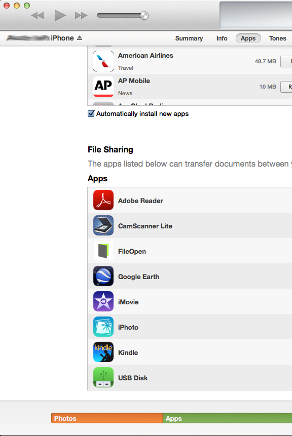 navigate to sharing apps2